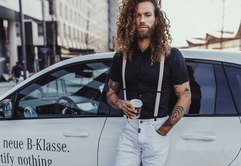cheveux homme