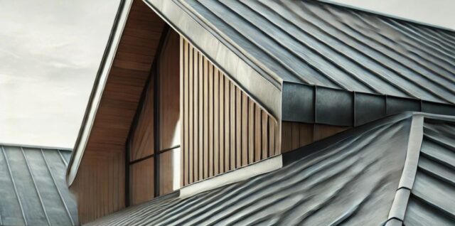 5-Toiture en zinc patiné