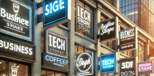 6-Les différents types d’enseignes publicitaires