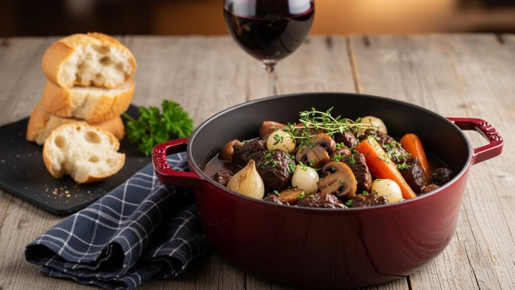 bœuf bourguignon