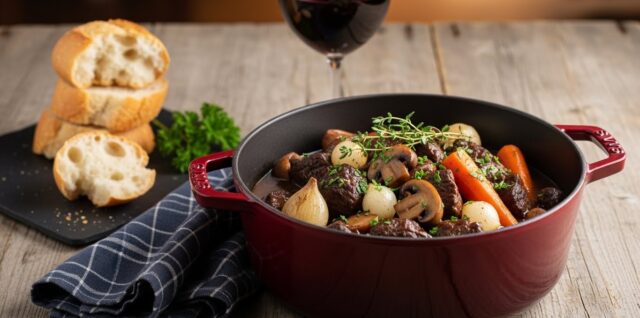 bœuf bourguignon