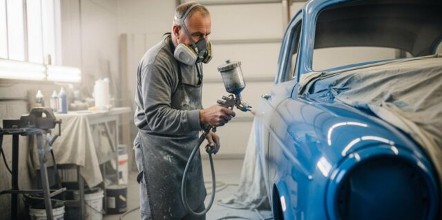 Peindre une voiture
